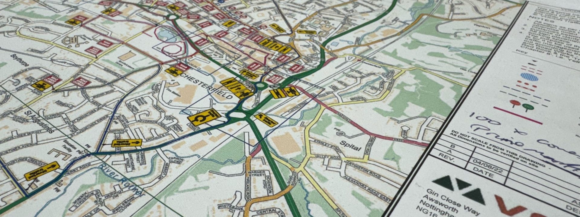 traffic management design maps VOCON traffic management design