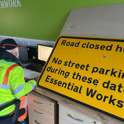 VOCON specialist sign making facilities