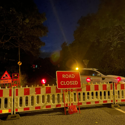 Road closure vocon road closure