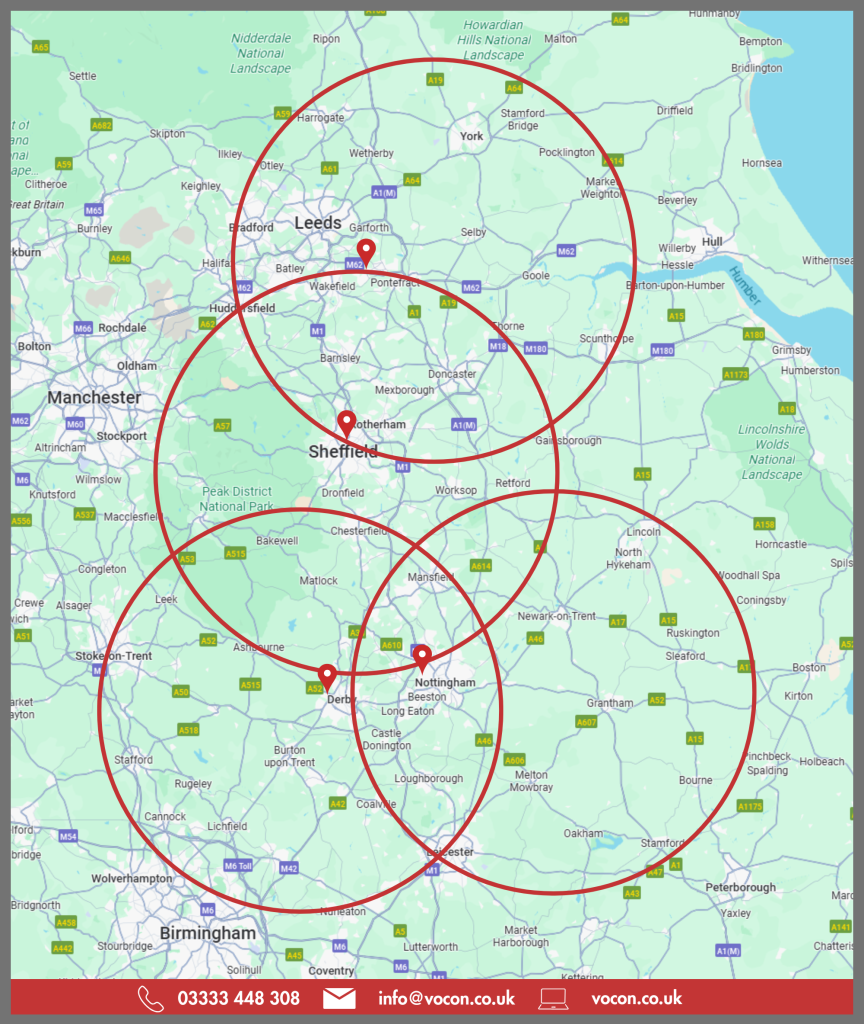 VOCON Traffic Management Coverage Map 2026